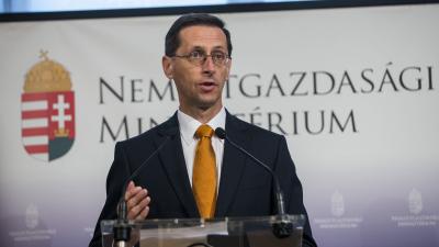 Varga Mihály pénzügyminiszter (MTI fotó: Marjai János)