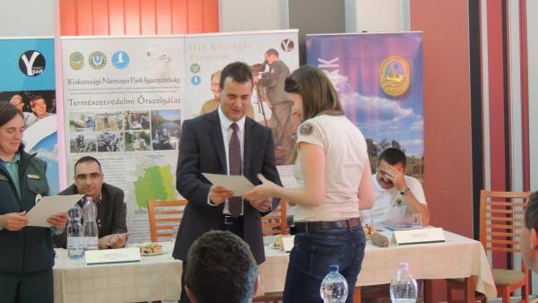 2016-ban Perényi Alexa Friderika, a Körös-Maros Nemzeti Park Igazgatóság jelöltje különdíjat kapott az Ifjú Kócsagőr-program országos döntőjében.