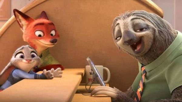 Jelenet a Zootropolis – Állati nagy balhé című filmből