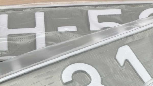 Szürke rendszám a kerékpárszállításhoz