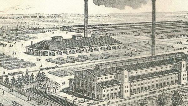 A Csabai Gőztéglagyár egykor