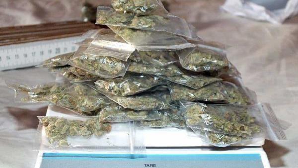 Növényi törmeléket adott pénzért ismerőseinek egy fiatal férfi Mezőkovácsházán. Fotó: police.hu