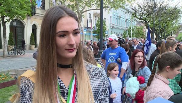 A 21 éves center is meghosszabbította szerződését a bajnokcsapattal (Fotó: Ujházi György)