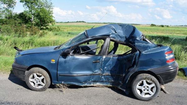 Súlyos sérültje volt a gyulai balesetnek. Fotó forrás: police.hu