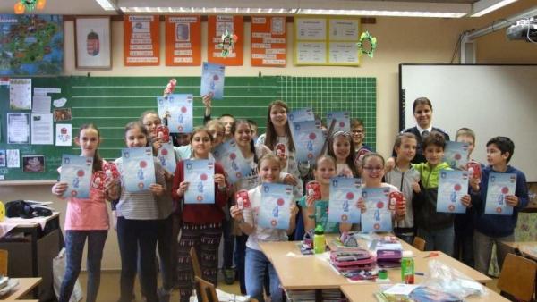 Zebrazsaruk. Fotó: police.hu