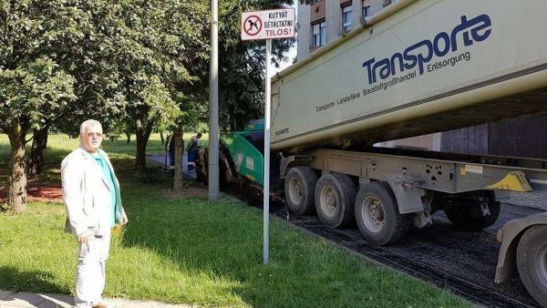 Az ott élők régi vágya valósult meg az útépítésekkel