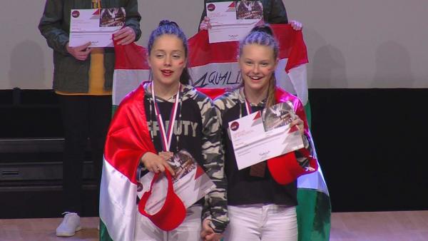 A bronzérmes csabai páros (Fotó: Kerekes Judit)