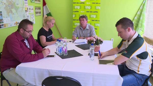 Takács Péter is értékelte a közgyűlés történéseit (Fotó: Kugyelka Attila)