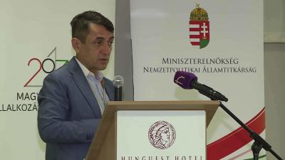 Potápi Árpád János: a „2017 a külhoni magyar családi vállalkozások éve programnak” nemzetmegtartó ereje van. Fotó: Fazekas Róbert