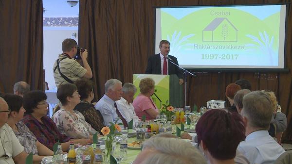 Húszéves a Csabai Raktárszövetkezet