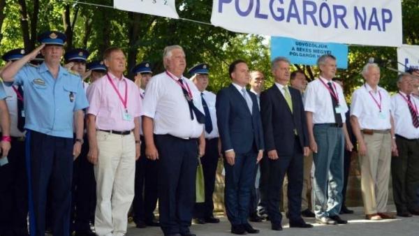 Polgárőrnap Mezőkovácsházán. Fotó: police.hu