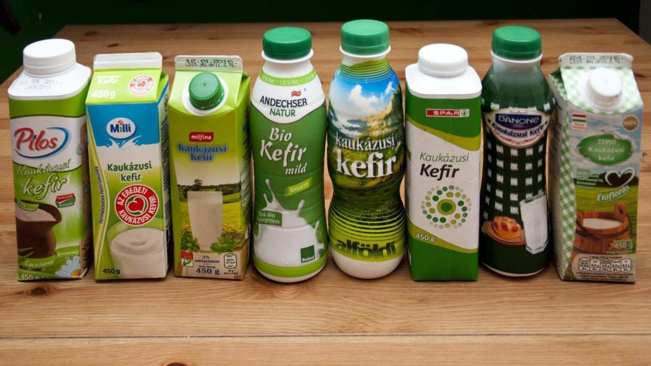 Etil-alkohol a kaukázusi kefírekben