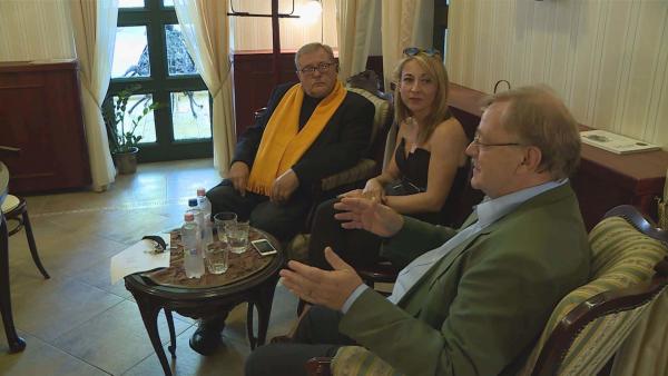 A házigazda ezúttal is Kadelka László (balról), a vendég Nagy Róbert lesz (Korábbi fotó: Ujházi György)