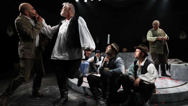 Gulyás Attila, Kovács Frigyes Jászai Mari-díjas, Nagy Róbert, Balázs Csongor, Ragány Misa, Mészáros Mihály (fotó: A-Team/Nyári Attila)