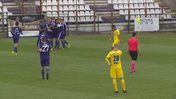 A Vác ellen nem örülhettek pontszerzésnek a lilák (Korábbi fotó: Tóth Áron)