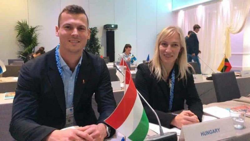 Dr. Baji Balázs az Európai Olimpiai Bizottság sportolói bizottságában
