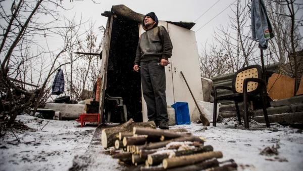 Archív fotó: Hajléktalanok télen a fővárosban/MTI