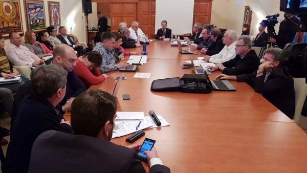 Soron kívül ülésezett a közgyűlés november 16-án. Fotó: Kovács Dénes