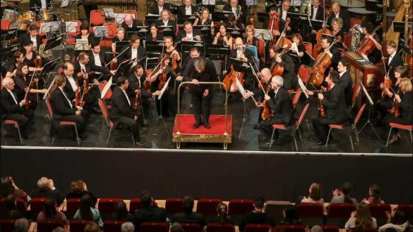 Békéscsabán koncerteztek a Nemzeti Filharmonikusok. Fotó: Felegyi Anikó