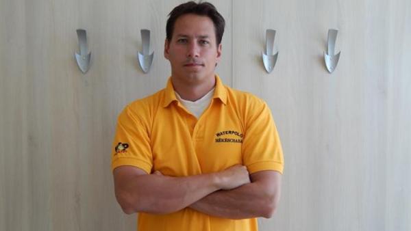 Dr. Szilágyi Kristóf, a csabaiak vezetőedzője (Fotó: csabapolo.hu)