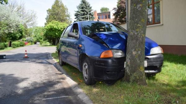 Baleset Gyulán, április 24-én. Fotó: police.hu