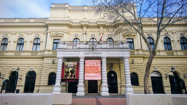 A Békéscsabai Jókai Színház. Fotó: VD