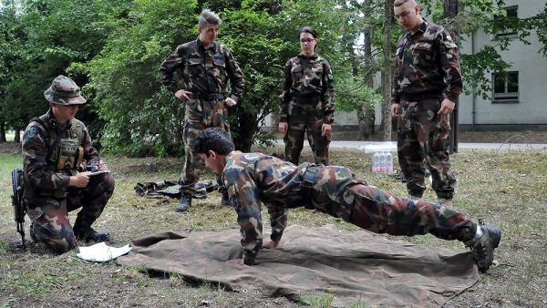 Honvédelmi tábor Tatán. Fotó: honvedelem.hu