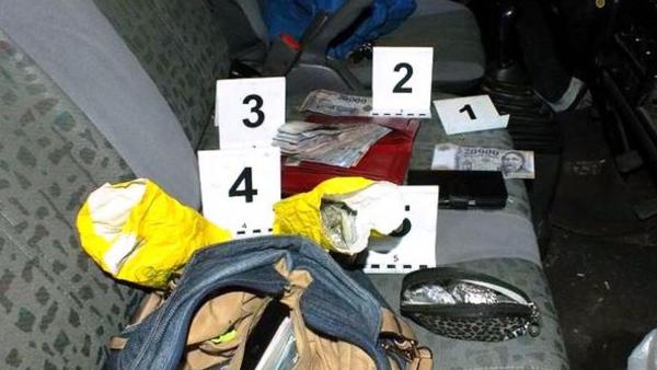 Drogfogás Mezőberényben. Fotó: police.hu