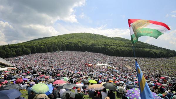 Csíksomlyó, 2018. május 19.
A csíksomlyói búcsú 2018. május 19-én.
MTI Fotó: Mohai Balázs