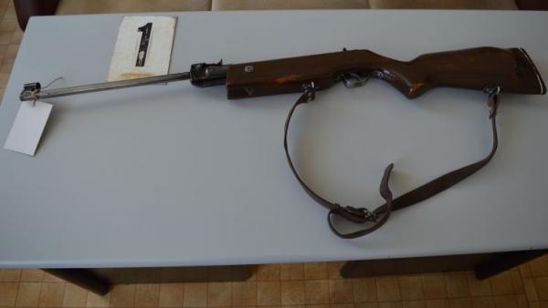 Így néz ki a lefoglalt fegyver. Fotó: police.hu
