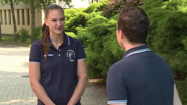 Bodovics Hanna a Vasastól igazolt Békéscsabára (Fotó: Ujházi György)