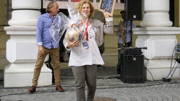 A közönségdíjat a MárkusZínház: Az égigérő fa című előadása nyerte. Fotó: V.D.