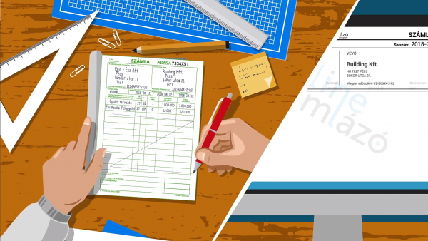 Online számlázás. Fotó: NAV