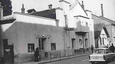 A békéscsabai Brigád mozi, a Munkácsy utca 4. szám alatt