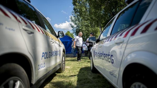 Polgárőrtalálkozó 2018-ban (Fotó: MTI/Sóki Tamás)