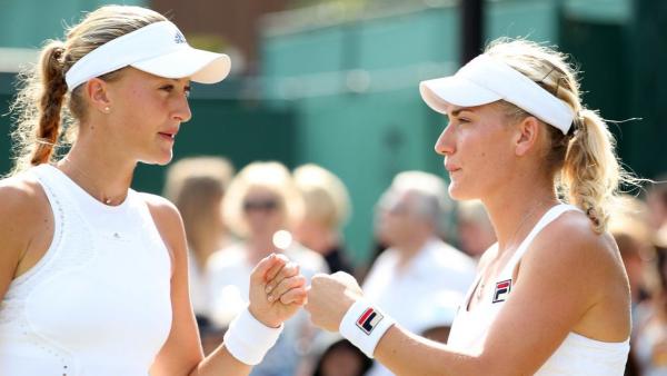 Babos Tímea (jobbról) hétfőtől vezeti a ranglistát (Fotó: MTSZ/Zádor Péter)