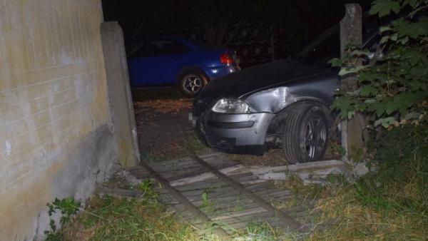 Baleset Gádoroson. Fotó: police.hu