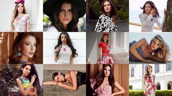 A Miss Balaton verseny 12 döntőse. Fotók: Vásony Anna, Ajkai Dávid