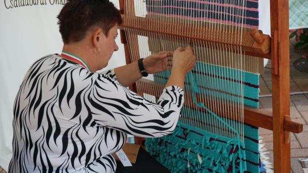 Közfoglalkoztatási kiállítás Békéscsabán. Archív fotó: Tóth Áron