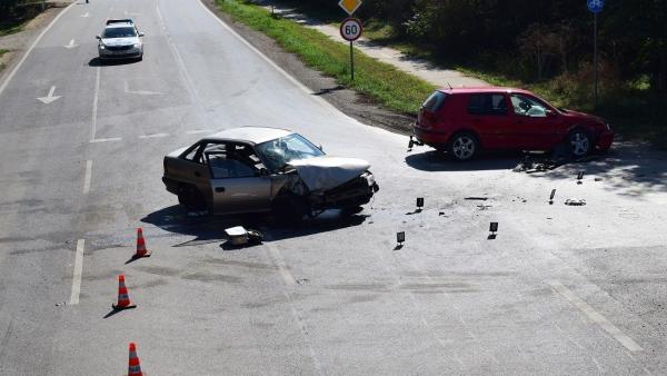 A csabacsűdi baleset (fotó: police.hu)