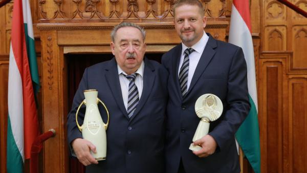 Dékány Ferenc és Dékány Attila (fotó: Gyulai Hírlap/Ábrahám Attila)