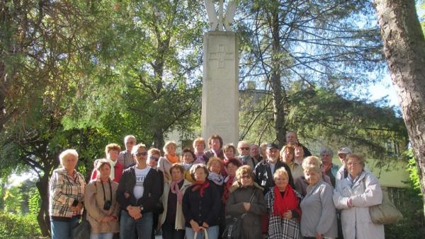 A győri tanulmányút résztvevői. Fotó: Lengyel Nemzetiségi Önkormányzat