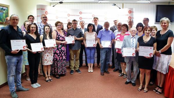 A Budapest Bank Békéscsabáért Program 2017-es eredményhirdetése. Fotó Budapest Bank