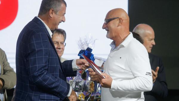 Juhász Györgyöt már korábban is díjjazták a Csabai Kolbászfesztiválon. Fotó: Csabai Kolbászfesztivál