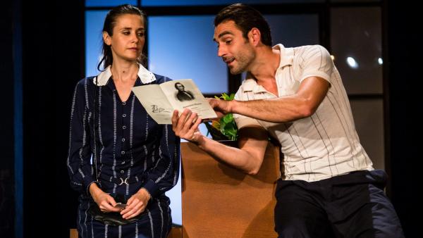 Részlet a Varsói melódia című darabból. Fotó: Gyulai Várszínház