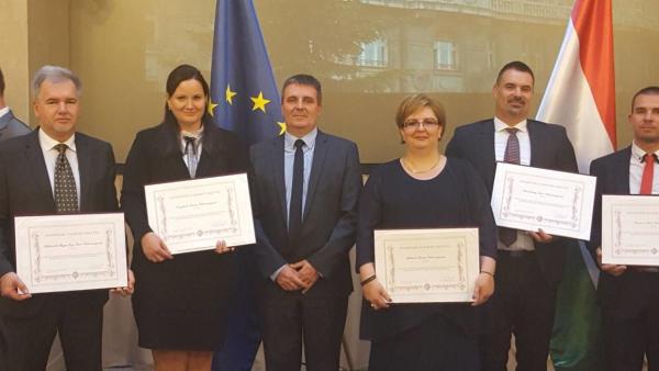 A díjazottak. Fotó: Békés Megyei Kormányhivatal
