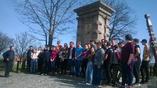 A csabai diákok Erdélyben bővítették ismereteiket. Fotó: BSZC