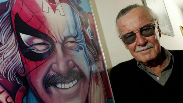 Stan Lee az irodájában 2004. június 18-án
Fotó: Vince Bucci
