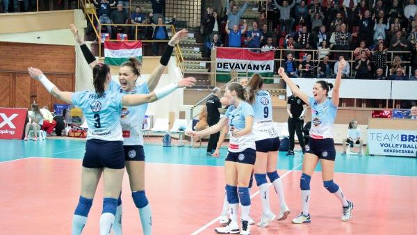 Az ukrán Khimik után a Pfeffingen is vereséggel távozott Békéscsabáról (Fotó: Milyó Pál)