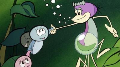 Részlet a Vízipók-csodapók c. rajzfilmből. Forrás: film.hu